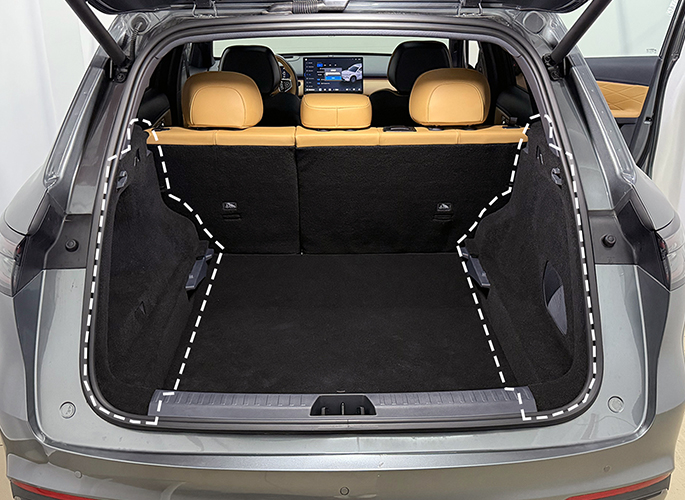 Обшивка в багажник Geely Starship 7